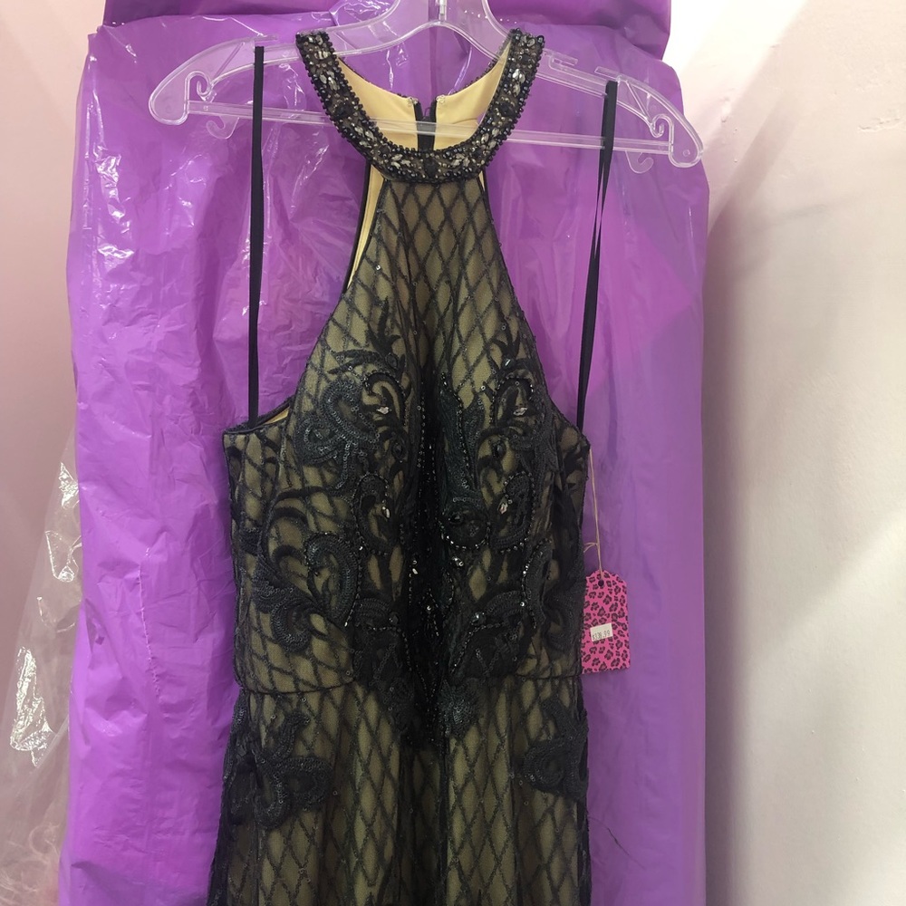 NWT NINA CANACCI BLACK DRESS